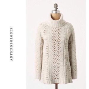 ANTHRO| Sleeping on Snow ❄️ Eldora tunic sweater